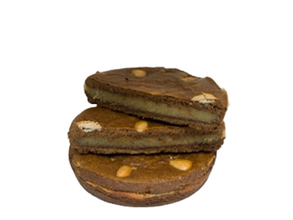 Gevuld speculaas taartje